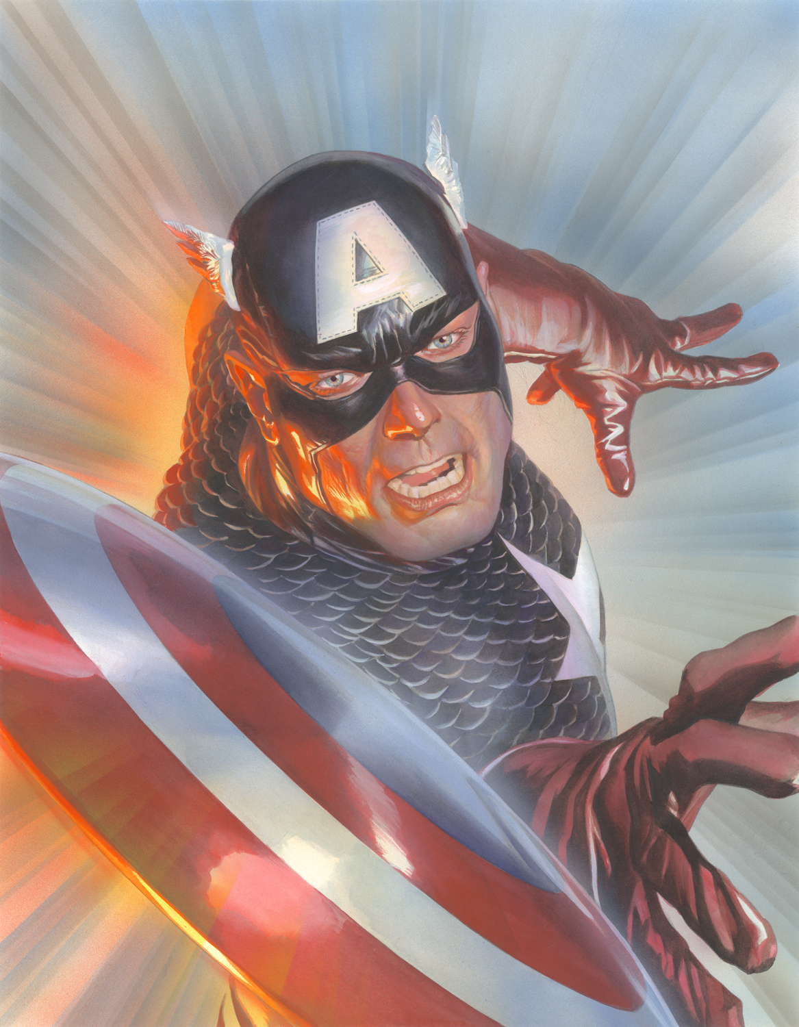 Alex Ross Marvelocity: Captain America